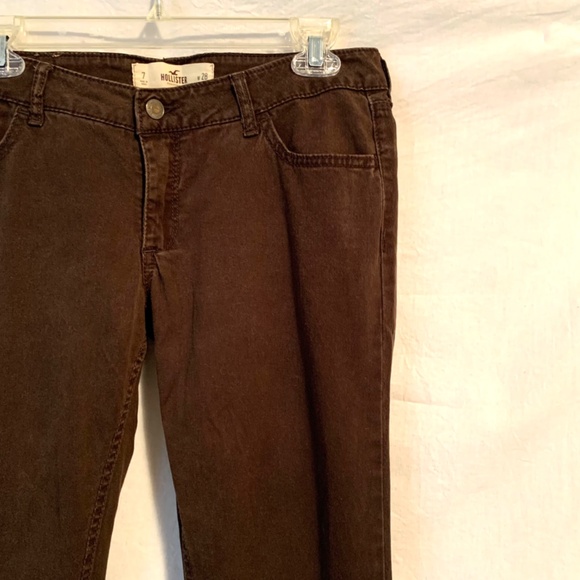 Hollister Women Skinny Stretch Jeans Brown Size 7 W 28 - Picture 3 of 11
